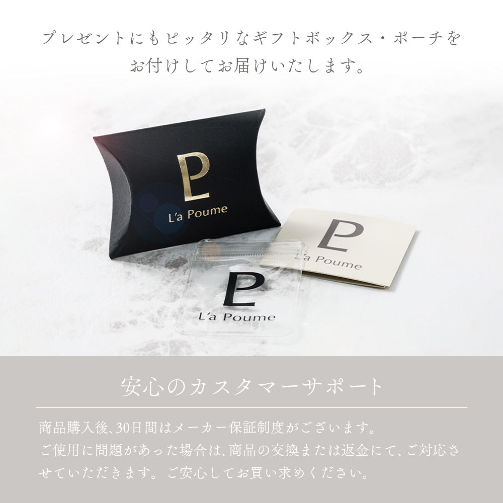 L'a Poume (ラポーム) イヤーカフ CZクロス シルバー925